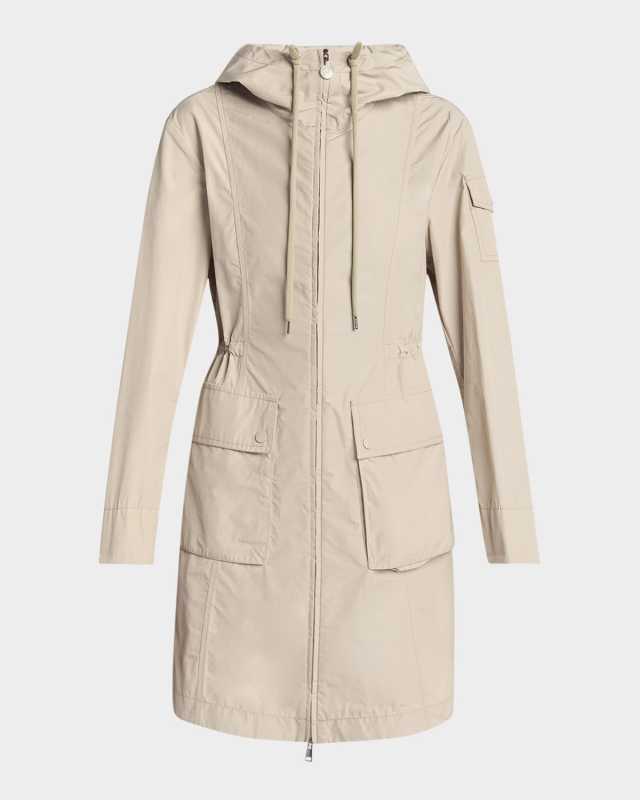 Laerte Long Hooded Parka